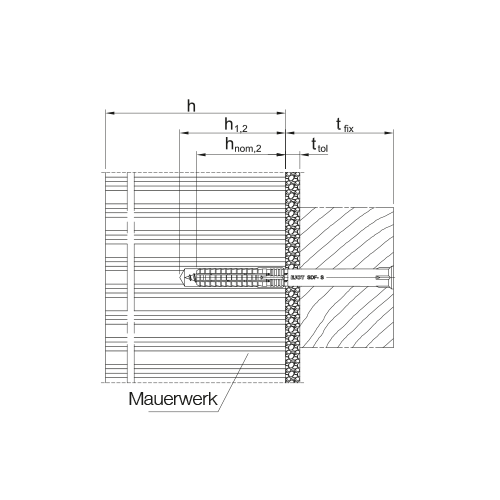 EJOT Fassadendübel SDF-S10V-VE100